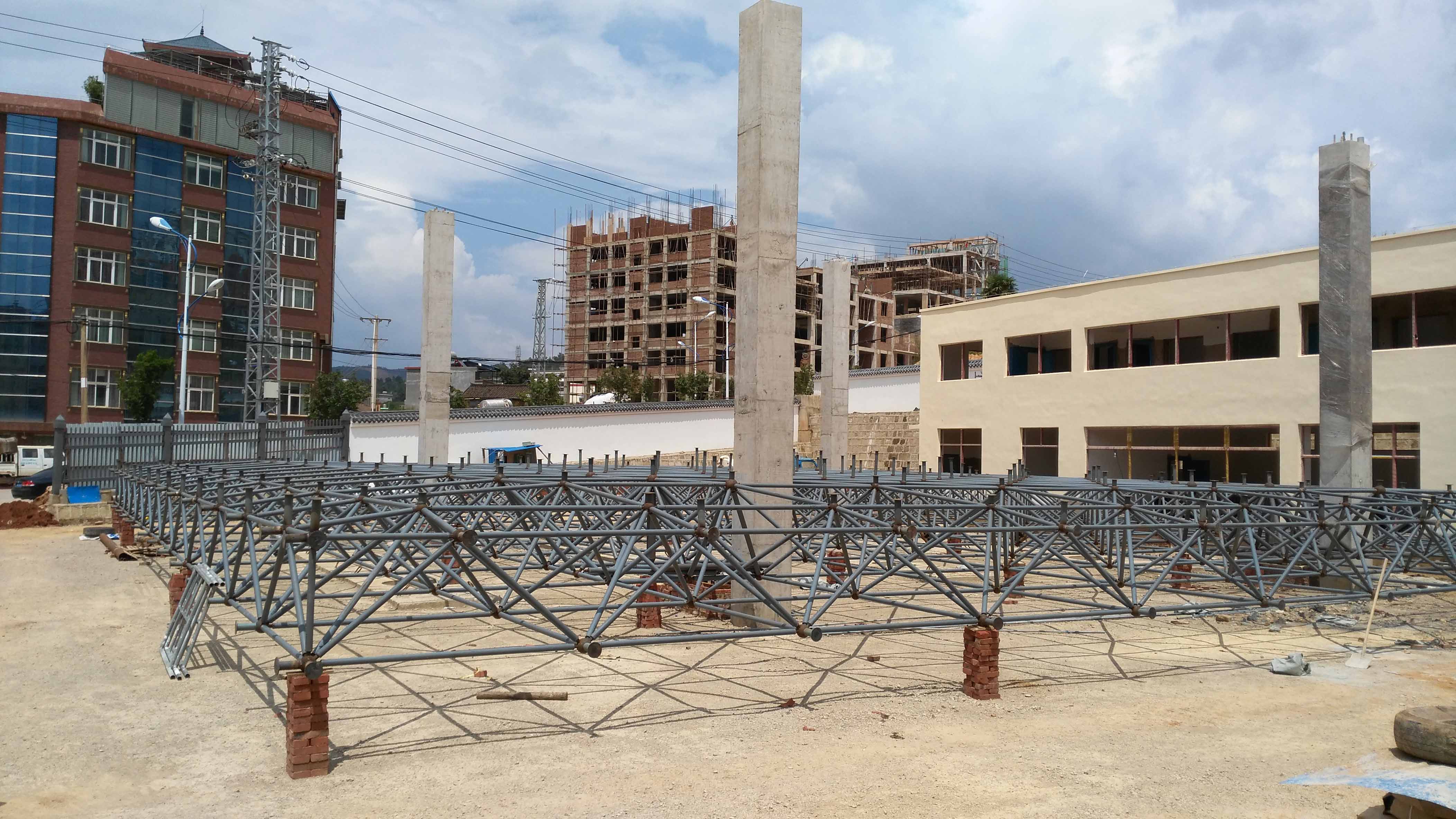 九江小型加油站网架